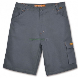 BETA Spodnie robocze krtkie stalowoszare model 7931P, Rozmiar: S