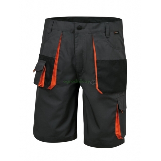 BETA Spodnie robocze krtkie z materiau T/C szare 7861E, Rozmiar: XS