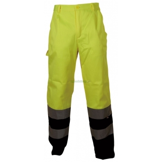 BETA Spodnie robocze ostrzegawcze o intensywnej widzialnoci, Kolor: to-Granatowy, Rozmiar: S